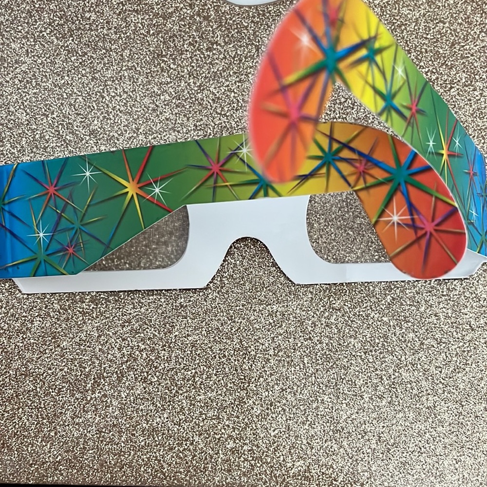 Diffraction Rave Glasses Paper - Picture 3 of 4